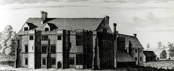 Gostwick mansion on the site of Warden Abbey 1736